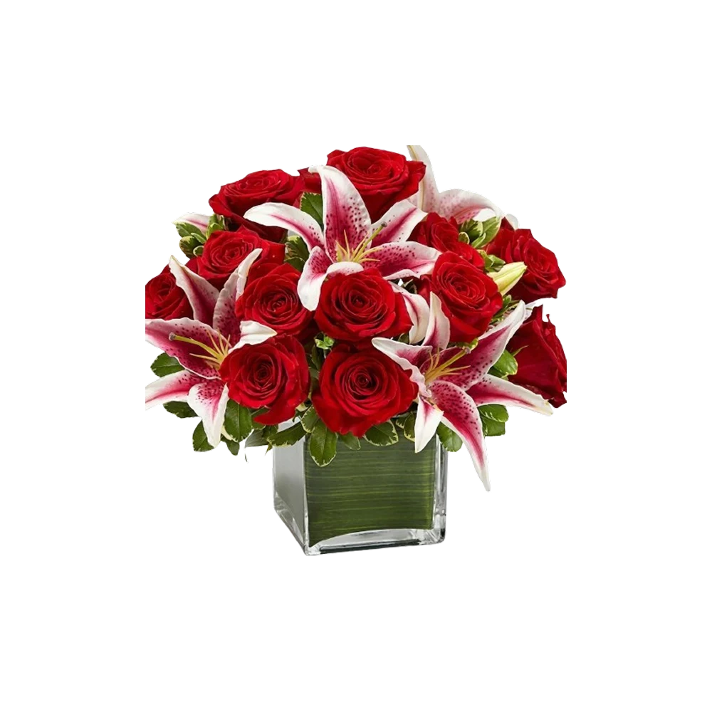 Crimson Blush Cube — product photo